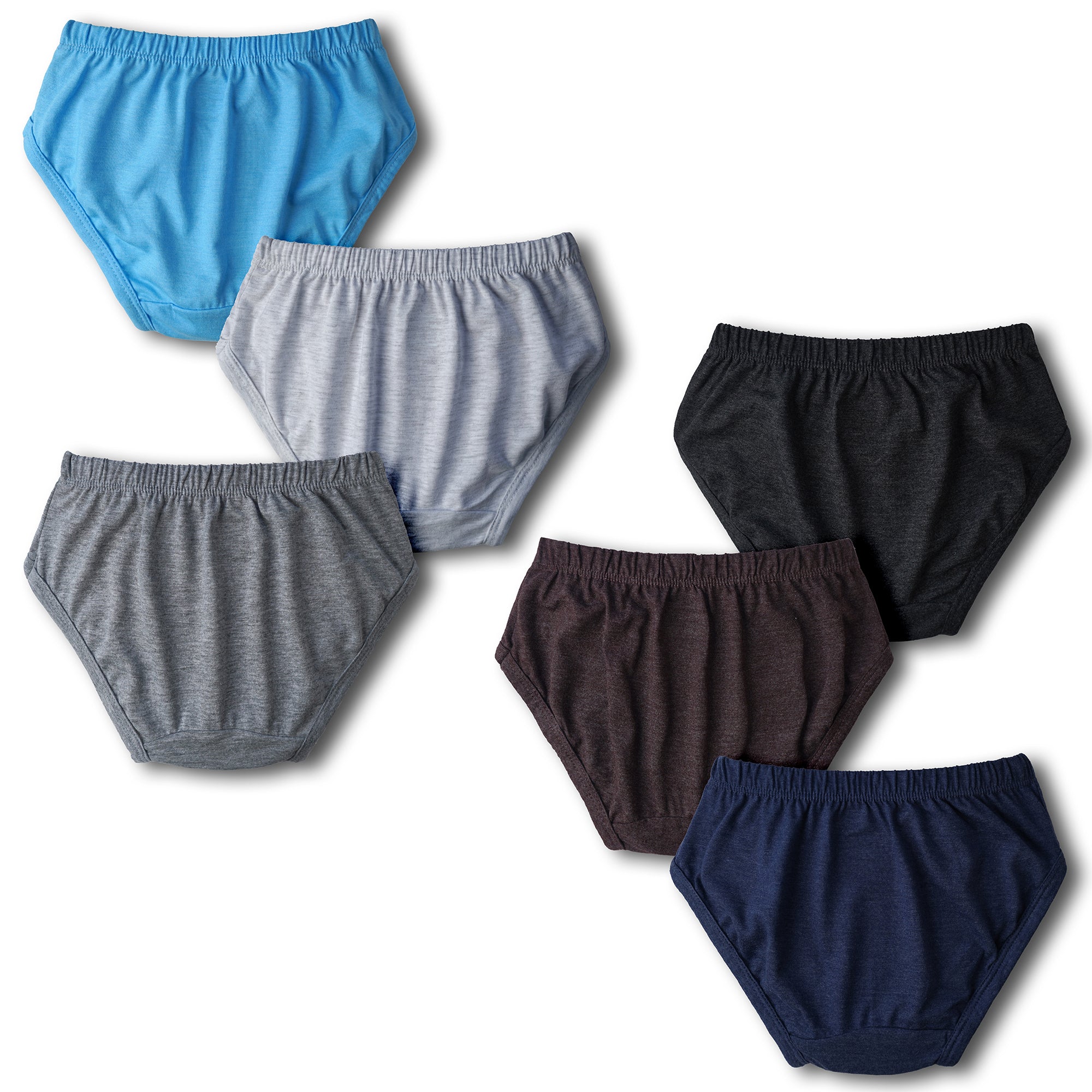 Redrose Boys Briefs – Pack of 6 | Marvel Avengers Printed Cotton Underwear | JR-01