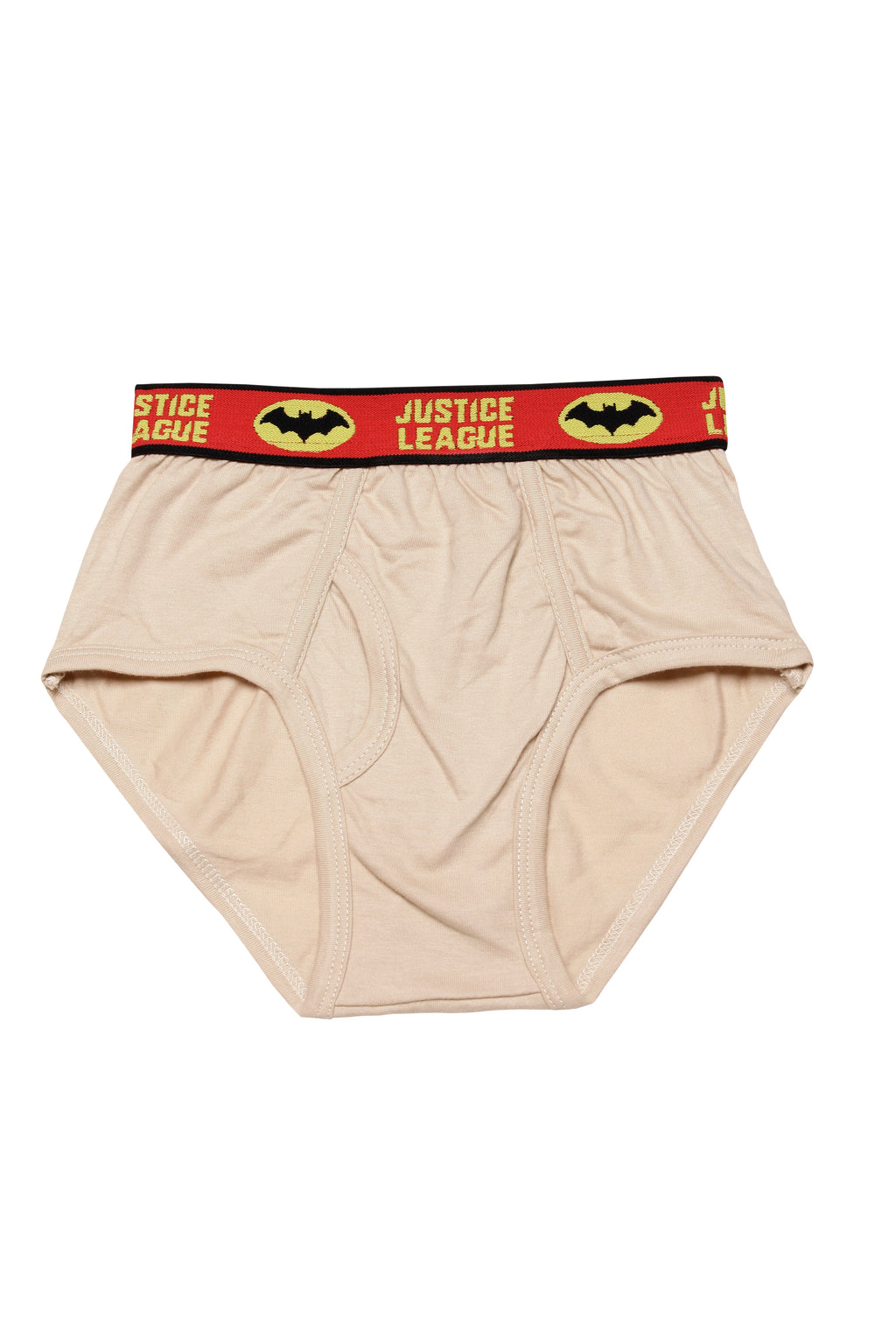 Redrose Justice League Boys’ Briefs – Pack of 6 | Batman & Superman Waistband Prints | JR-50