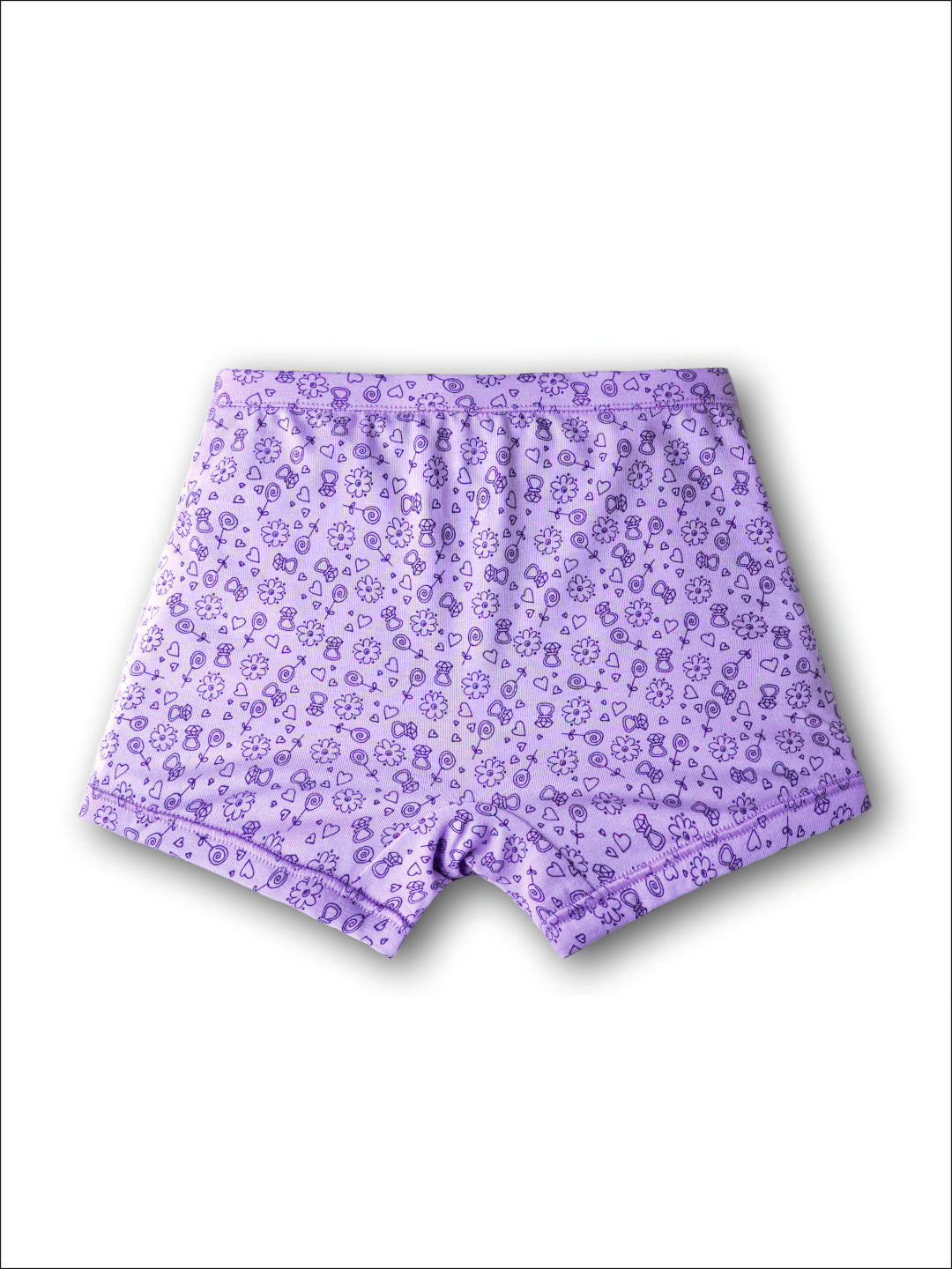BABY 170| Stretchable Printed Shorts for Girls – Soft Cotton Lycra Innerwear PACK OF 3
