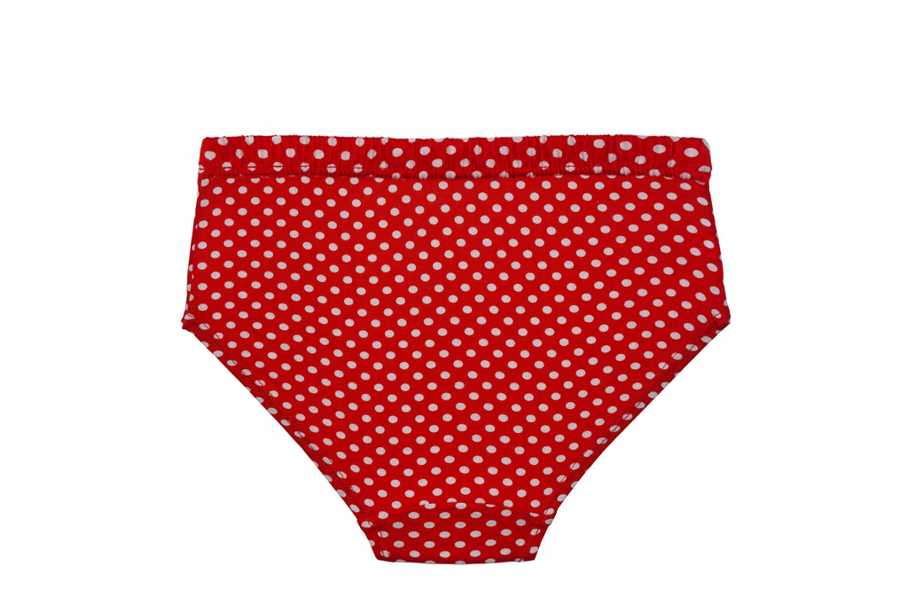 BABY 87 | Red Rose Soft & Stylish Baby Panties – 100% Cotton Comfort for Your Little One