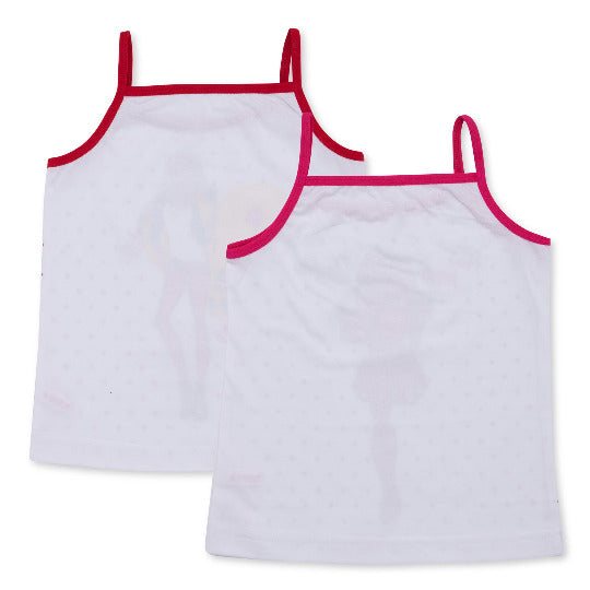 Redrose Girls Cotton Slips – Pack of 2 (Barbie Print) | BS-2002_R&R