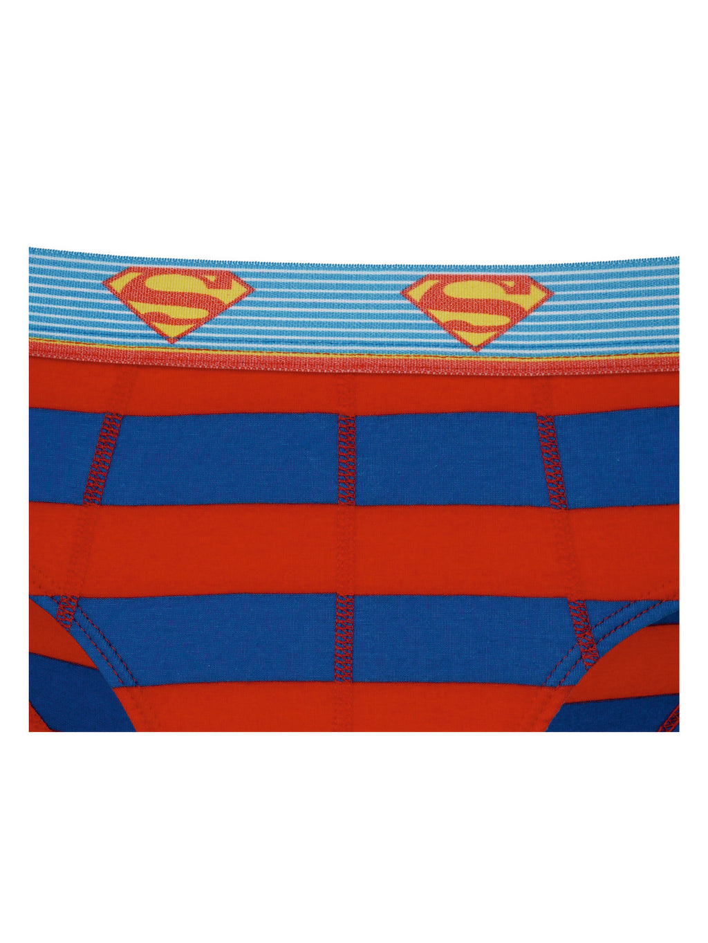 Boys' Batman Striped Briefs (Pack of 6) – Cotton Lycra with Logo Waistband | JR-81