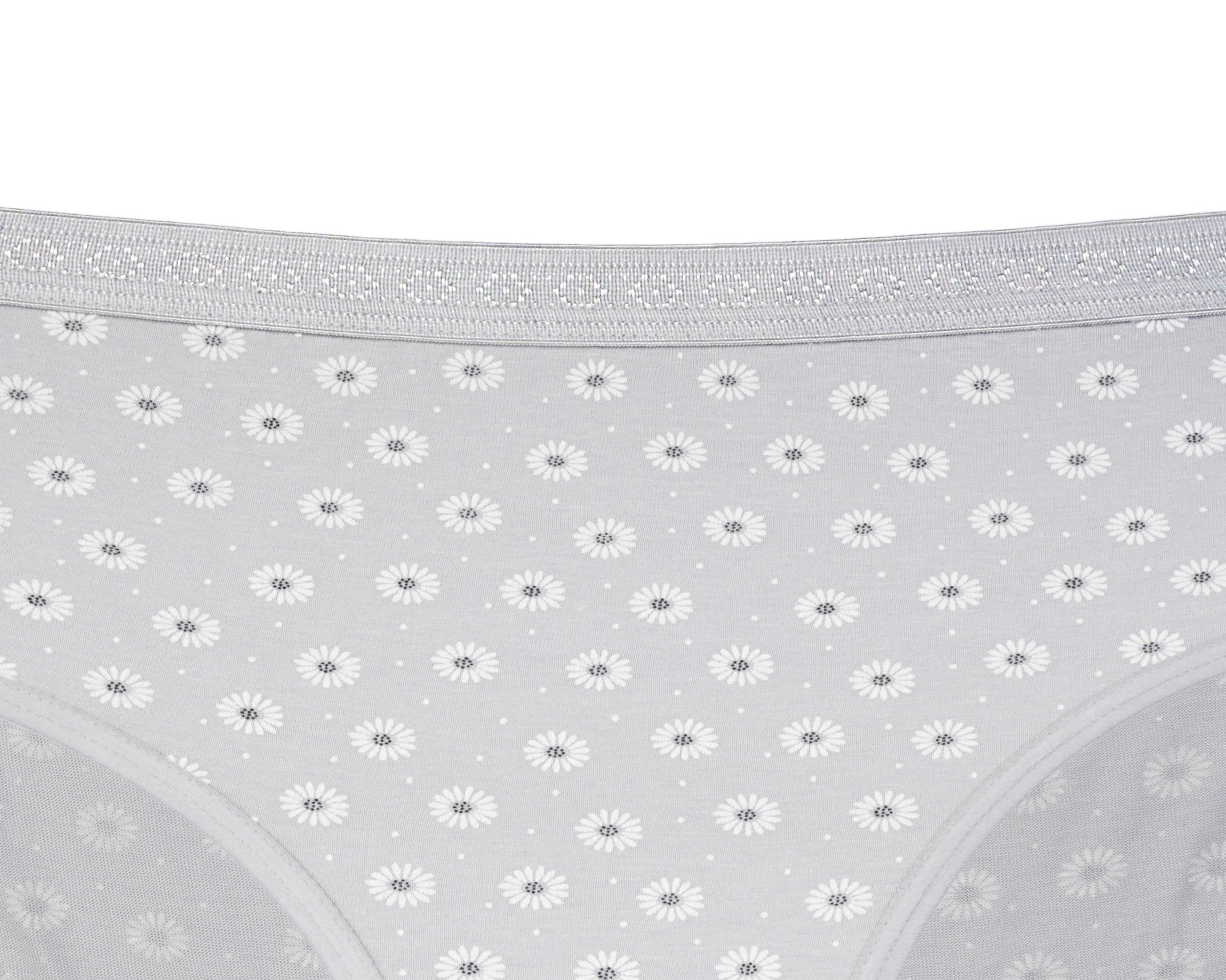 OMYA Red Rose Women’s Mid-Rise Cotton Hipster Panties – Full Coverage, Comfort Fit – Pack of 3