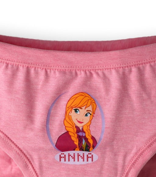 BABY 185 - Red Rose Girls’ Cotton Inner Panties – Printed Comfort Briefs | PACK OF 6