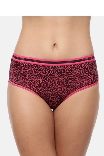 Red Rose pack of 3 hipster panties