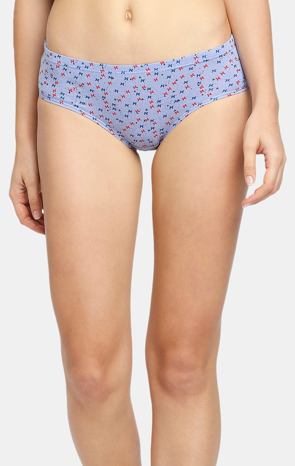 Red Rose Multicolor Pack of 3 Hipster Panties